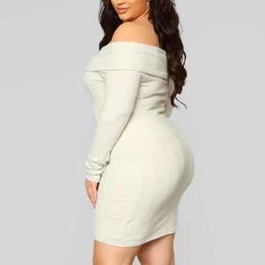 Exposing My Soft Side Sweater Dress